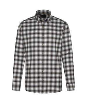 
Bugatti clothing Casual Overhemd LM is perfect voor een eigentijdse look. Dit bruine ruiten overhemd met lange mouwen en buttondown boord straalt ontspanning uit. Het beschikt over een praktische borstzak en dubbele manchetten voor extra stijl. Gemaakt van 100% katoen, biedt het comfort en duurzaamheid. Bugatti clothing staat bekend om kwaliteit en vakmanschap, ideaal voor een moderne garderobe. - Over het merk: Bugatti is de perfecte mix van modern, klassiek en sportief. De beste materialen worden verwerkt met de nieuwste standaardtechnologieën om de Bugatti pasvorm te verzekeren.