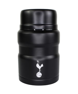 The Tottenham Hotspur FC Thermal Flask with Spoon is a practical and stylish way to show your support for the Gunners while keeping food and drinks at the perfect temperature. Compact and convenient, it’s ideal for work, travel, or match days.
Key Features
Design: 

Official Tottenham Hotspur FC branding with a sleek, modern look.

Capacity: 

Generous size suitable for both hot and cold contents.

Insulation: 

Double-wall thermal design keeps food or drinks warm or cool for hours.

Convenience: 

Comes with a foldable spoon that fits neatly inside the lid.

Material: 

Durable, high-quality stainless steel construction.

Portability: 

Compact design makes it easy to carry in bags or backpacks.

Ease of Use: 

Wide mouth opening for easy filling, pouring, and cleaning.

Versatility: 

Perfect for soups, drinks, or snacks on the go.