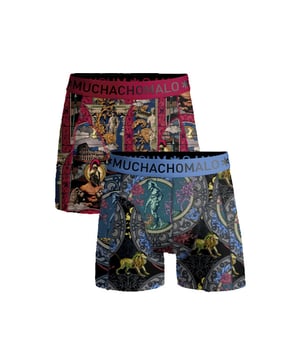 
<div>
<div>
<p><strong>Producteigenschappen</strong><br>
- Normale pasvorm<br>
- Plat gestikte naden voor extra draagcomfort<br>
- Mooie jacquard tailleband met Muchachomalo logo<br>
- Stevige 210 grams katoen van de hoogste kwaliteit, Dit zorgt erovor dat hij niet opkruipt<br>
<br>
<strong>Onderhoud</strong><br>
- Wassen op 30 graden<br>
- Niet in de droger<br>
- Strijken op matig hete stand (2 stippen)<br>
<br>
<strong>Samenstelling</strong><br>
95% Katoen | 5 % Elastaan</p>
</div>
</div>