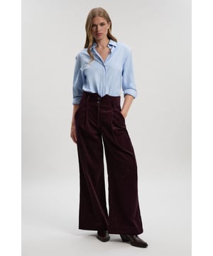 Cord Wide Leg Trouser