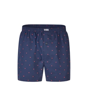 
De boxershorts van Happy Shorts combineren speelse stijl met ultiem draagcomfort. Deze vrolijke blauwe boxershort met hartjesprint is perfect voor de romantische momenten, ideaal als Valentijnsspecial of gewoon om jezelf te verwennen.