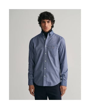 
Gant Overhemd lange mouw 3000200 CL. OXFOR in de kleur Blauw