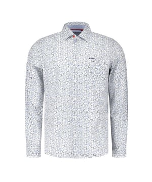 
<p>Casual heren overhemd van New Zealand Auckland die eenvoudig te combineren is door de blauw-groene minimal print. Dit shirt is gemaakt van een hoogwaardige katoenmix met 97% katoen en 3% elastaan, deze zorgt voor lichte stretch voor extra bewegingsvrijheid.</p>
<ul>
<li>Modern fit</li>
<li>Borstzakje</li>
<li>97% Katoen/ 3% Elasthan</li>
<li>Kleurnummer: 1189</li>
</ul>