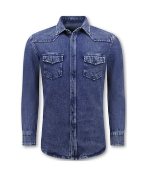 
Spijker Blouse Heren - Denim Overhemd - Blauw - <p><strong>Specificaties:<br /></strong>- Spijker Blouse Heren | Denim Overhemd <br />- Artikel code: 152<br />- Mouwen: Lange mouwen<br />- Pasvorm: Slim Fit<br />- Sluiting: Knopen<br />- Materiaal: 100% Katoen<br />- Weefsel: Dikweefsel <br />- Zakken: 2 Voorzakken<br />- Wasvoorschrift: Machinewas 30 graden (Niet in de droger)<br />- Beschikbare maten: XS - S - M - L - XL</p>