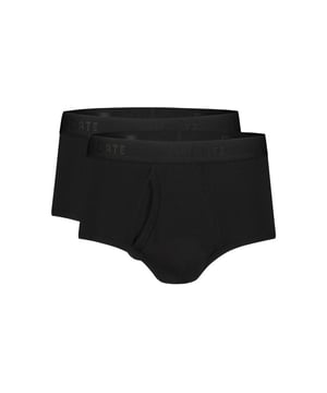 Deze zwarte basic heren classic slip van Ten Cate is gemaakt van 93% organisch katoen en 7% elastaan. Deze slip heeft een gulp. Doordat er geen zijnaden zijn, heeft deze slip een goede pasvorm en een hoog draagcomfort. Deze slip is verpakt in een 2-pack.

 Deze Ten Cate heren slip vervangt het artikel 30221.