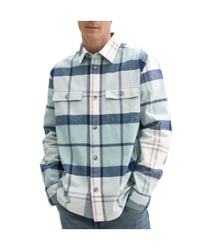 
<p>Stoer geruit heren overshirt van Tom Tailor. Draag jouw overshirt casual op een stoere jeans gecombineerd met een T-shirt.</p>
<ul>
<li>Regular fit</li>
<li>Borstzakje</li>
<li>100% Katoen</li>
<li>Kleurnummer: 36019</li>
</ul>