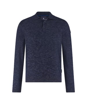
State of art Polo 14125064 in de kleur Donker blauw