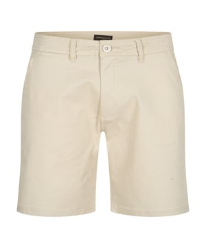 
Cappuccino Italia chino short voor heren. De short is gemaakt van katoen en elastaan, en heeft een normale pasvorm. De short heeft 2 zakken en 1 kontzak.