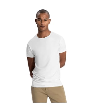 
Bronson 2 Pack Round Neck Tee Bamboo Blend is een basis t-shirt van het merk Dstrezzed.
