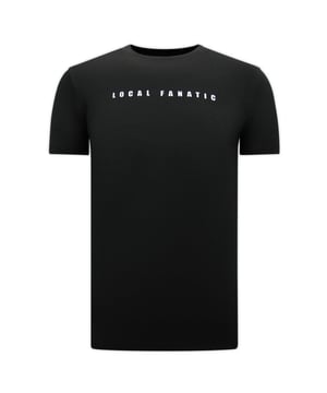 
Cartoon Heren T-shirt  - Zwart - <p><strong>Specificaties:<br /></strong>- Cartoon Heren T-shirt<br />- Artikel code: LF-2618<br />- Kleur: Zie Afbeelding - Zwart<br />- Seizoen: Voorjaar / Najaar<br />- Kraag: Ronde Kraag<br />- Patroon: Print<br />- Kwalitatief Hoogwaardige Afwerking<br />- Materiaal: 93% Katoen en 7% Lycra<br />- Pasvorm: Getailleerd Italiaans<br />- Wasvoorschrift: Handwas, Binnenste buiten wassen (Niet in de droger)<br />- Beschikbare maten: S - M - L - XL - XXL<strong><br /></strong><strong><br />Local Fanatic</strong> is een jong merk voor modebewuste mannen die aandacht besteden aan kleding en uiterlijk met de Allure en Glamour. Kenmerkend van het merk zijn de zeefdruk- en digitaal prints die gegarandeerd staan voor kwaliteit van vooruitstrevende stoffen in Italiaanse pasvormen.</p>