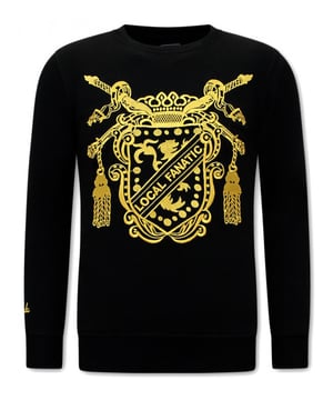 Koop dit LF Amsterdam artikel nu met hoge korting op V&D in de online LF Amsterdam outlet.
Heren Sweater - Royal Couture - Zwart - <p><strong>Specificaties:<br /></strong>- Heren Sweater - Royal Couture<br />- Artikel code: 11-6522<br />- Kleur: Zie Afbeelding<br />- Seizoen: Voorjaar / Najaar<br />- Kraag: Ronde Kraag<br />- Mouwen: Lange Mouw<br />- Patroon: Borduur<br />- Kwalitatief: Hoogwaardige Afwerking<br />- Materiaal: 84% Katoen en 16% Polyester<br />- Weefsel: Geweven<br />- Pasvorm: Getailleerd Italiaans<br />- Wasvoorschrift: Handwas, Binnenste buiten wassen (Niet in de droger)<br />- Beschikbare maten: S - M - L - XL - XXL<br /><br /><b>Local Fanatic</b> is een jong merk voor modebewuste mannen die aandacht besteden aan kleding en uiterlijk met de Allure en Glamour.<br />Kenmerkend van het merk zijn de zeefdruk- en digitaal prints die gegarandeerd staan voor kwaliteit van vooruitstrevende stoffen in Italiaanse pasvormen.</p>
