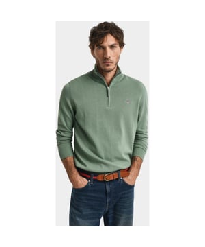 
Gant Half Zip Groen CLASSIC COTTON HALF ZIP 8030564/362 met artikelcode8030564/362 .  van het materiaal 100% Katoen. Extra specificaties: , , , , kleur Groen.