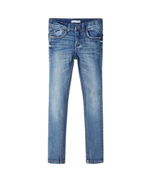 
Name it winter jeansbroek jongens - blauw - skinny fit - NkmPete

Materiaal 74% katoen, 24% polyester, 1% elastaan, 1% viscose
