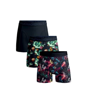 
Materiaal: 95% Cotton / 5% Elastane - 210 gram 
Wasinstructies: Wassen op 30 graden,Niet in de droger,Strijken op matig warme stand (2 stippen) Kleur: Print,Blauw