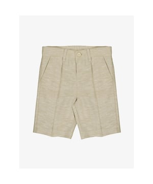 
Kinder linnen short voor jongens van Mayoral in de kleur beige.  Mooi net voor een feestje en/of communie.
