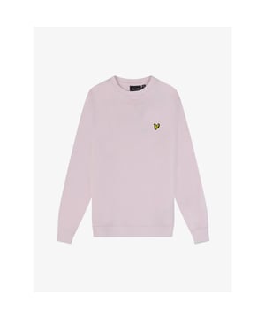 
De Lyle en Scott Junior Sweater in Cloud Pink heeft het bekende Lyle en Scott gele vogeltje als logo embleem op de borst. Combineer gemakkelijk op een jeans.
