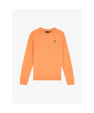 
De Lyle en Scott Junior Sweater in Kinetic Orange heeft het bekende Lyle en Scott gele vogeltje als logo embleem op de borst. Combineer gemakkelijk op een jeans.