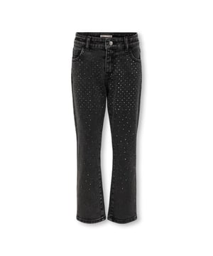 
Op zoek naar de perfecte jeans voor jouw kleine fashionista? Zoek niet verder, want de Kids Only jeans in black denim is het antwoord! Deze regular-straight fit jeans is zowel comfortabel als trendy en zal zeker in de smaak vallen bij jouw dochter.en#10;en#10;Deze enkel lengte jeans is voorzien van een handige knoop- en ritssluiting, waardoor hij gemakkelijk aan en uit te trekken is. Daarnaast heeft de jeans twee steekzakken en riemlussen, zodat er genoeg ruimte is om kleine spulletjes mee te nemen. Het leuke strasssteen detail geeft de jeans net dat beetje extra glamour, perfect voor de kleine fashionistas onder ons.en#10;en#10;De Kids Only jeans is gemaakt van hoogwaardig materiaal, bestaande uit 74% katoen, 25% polyester en 1% elasthaan. Hierdoor is de jeans niet alleen stevig, maar ook nog eens super comfortabel om te dragen. De zwarte denim kleur zorgt ervoor dat de jeans met vrijwel elke outfit te combineren is. Een echte must-have voor elke meisjesgarderobe!en#10;en#10;Twijfel niet en voeg deze trendy black denim jeans van Kids Only toe aan de kledingcollectie van jouw dochter. Perfect voor elke gelegenheid en gegarandeerd een succes! Bestel nu en geniet van een topkwaliteit jeans voor jouw kleine fashionista.