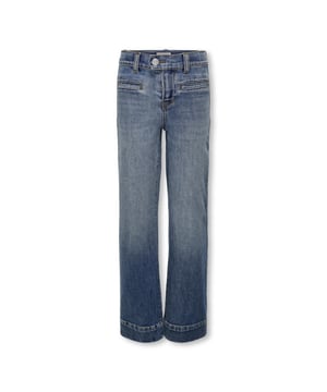 
De perfecte jeans voor meisjes is hier! Met deze blue denim kleurige jeans loose fit meisjes van het populaire merk Kids Only zal jouw dochter zich helemaal trendy voelen. Gemaakt van 99% katoen en 1% elastaan, biedt deze broek niet alleen een stoere uitstraling, maar ook optimale comfort en flexibiliteit. De loose fit zorgt voor een nonchalante look, terwijl de stevige stof ervoor zorgt dat de broek lang meegaat. Een must-have voor elke meisjesgarderobe. Shop nu en laat jouw kleine fashionista stralen in deze prachtige jeans!