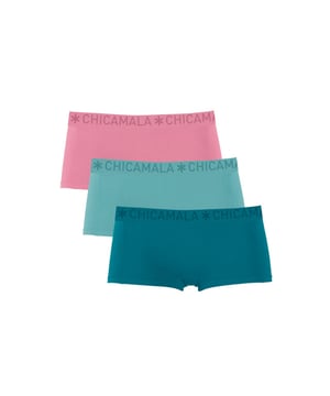 Materiaal: 95% Cotton / 5% Elastane - 170 gram 
Wasinstructies: Wassen op 30 graden,Niet in de droger,Strijken op matig warme stand (2 stippen) Kleur: Groen,Roze