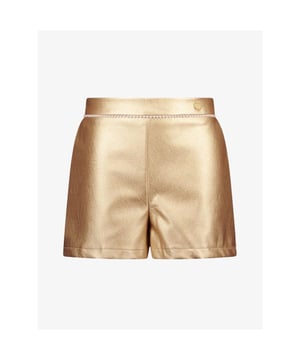 
Le Chic kinderkleding is verkrijgbaar in de maten 3 jaar t/m 10 jaar oftewel maat 98 t/m maar 140.
Steel de show met deze gouden short van Le Chic