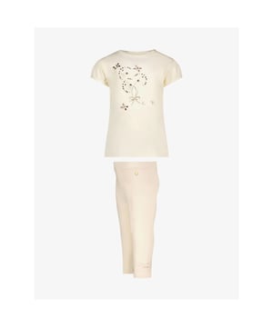 
Le Chic kinderkleding.

Een schattige setje voor baby meisje in de kleur creme - ivory. 2-delige set bestaat uit een shirt met bijpassende legging.
