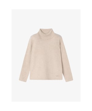 
De Mayoral Coltrui in Sand is een fijngebreide gemeleerde coltrui met stretch. De perfecte basic om in je kledingkast te hebben voor je herfst en wintergarderobe. 