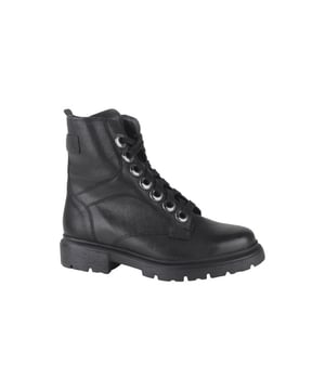 
Durea 9809.758.5598-K  veterboots sportief dames in de kleur zwart materiaal leer maat 37 (4) binnenvoering Leer materiaal zool Rubber