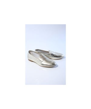 
Merk: Pisati, Model: Instappers, Materiaal: Leer, Kleur: Goud