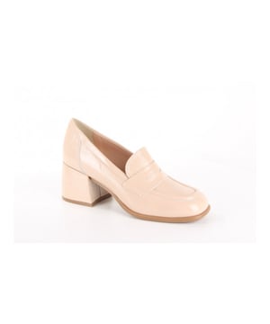 
Freeflex Raffaela lak Skin  pumps dames in de kleur beige materiaal lak maat 39 binnenvoering Leer materiaal zool Rubber
