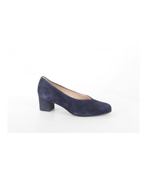 
Hassia 304936-3299  pumps dames in de kleur blauw materiaal suède maat 39 (6) binnenvoering Leer materiaal zool Rubber