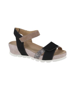 
Durea 7403.025.1009-H  sandalen sportief dames in de kleur zwart materiaal nubuck maat 39 (6) binnenvoering Leer materiaal zool Rubber