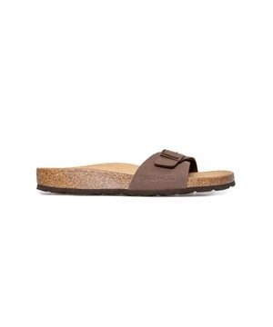 
Vrijheid en comfort voor je voeten: deze ROHDE SUNNYS muiltjes met enkele band zijn gemaakt met een antislipzool en een diep, ademend voetbed met een flexibele kurk-latex kern. De comfortabele voering zorgt voor een zacht gevoel en de verstelbare gesp van de muilezel zorgt voor een variabele pasvorm. Dus wanneer u zin heeft in vrijheid, uw SUNNYS staat klaar.