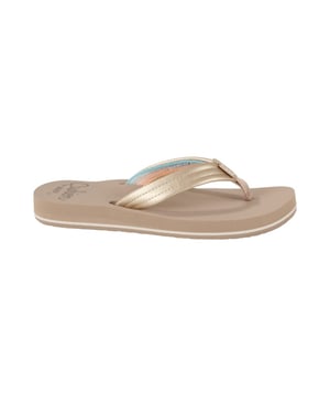 
Reef CJ4387  slippers dames in de kleur metallic materiaal kunststof maat 36 (6) binnenvoering Textiel materiaal zool Rubber