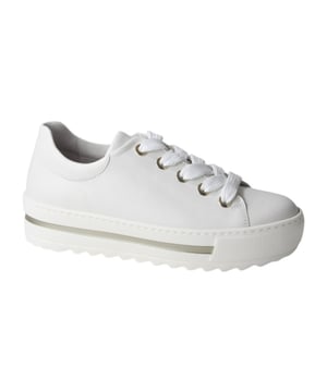 
Gabor 66.496.61  sneakers dames in de kleur wit materiaal leer maat 37 (4) binnenvoering Leer materiaal zool Rubber