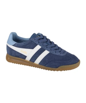 
Gola CLB761-EX  sneakers dames in de kleur blauw materiaal suède maat 37 binnenvoering Textiel materiaal zool Rubber