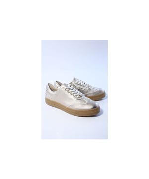 
Merk: Hassia, Model: Sneakers, Materiaal: Leer, Breedtemaat: H, Kleur: Goud, Uitneembaar voetbed: Ja