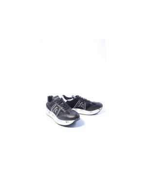 
Merk: Premiata, Model: Sneakers, Materiaal: Leer, Kleur: Zwart, Uitneembaar voetbed: Ja