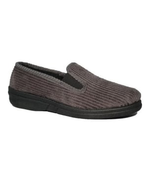 
<p>Blenzo pantoffels Ribcord pantoffel Grijs<br>
 </p>

<ul>
	<li>Kleur: Grijs</li>
	<li>Merk: Blenzo</li>
	<li>dichte hiel</li>
	<li>Maat 40 t/m 47</li>
</ul>