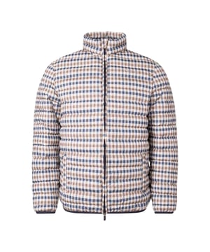 100% Polyester. Futter: Gepolstert. Stoff: Technisch. Design: Kariert, gesteppte. 100gsm. Stofftechnologie: Leichtgewichtig, PrimaLoft. Ärmeltpy: Langärmelig. Ausschnitt: Stehkragen. Verschluss: Voller Reißverschluss. S: 36 cm. M: 38 cm. L: 40 cm. XL: 42 cm. XXL: 44 cm.