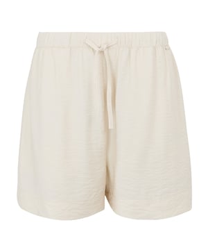 100% Polyester. Gewebe: gewebter Stoff. Design: Unifarben. GSM (Gramm pro Quadratmeter): 150. Taschenart: Zwei Seitentaschen. Gewebetechnik: Leicht. Taille: mit Kordelzug, Elastisch.