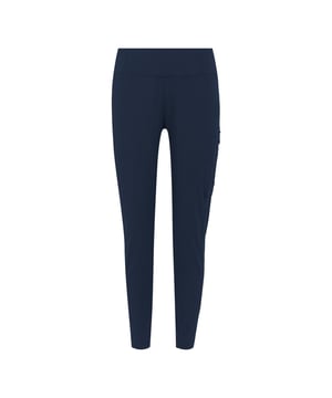 90% Polyester, 10% Elastane. Fabric: Stretch. Design: Logo, Plain. 193gsm. Fabric Technology: Durable Water Repellent Finish, Isoflex, Quick Dry. Shaped, UV Protection. Pockets: 1 Side Pocket, Zip. Waistline: Drawcord, High Rise. Fit: Flattering. Sun Rating: UPF 50+.
