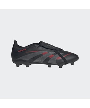 
Introductie: De Adidas Predator League FT FG/MG voetbalschoen voor heren is de perfecte keuze voor de fanatieke voetballer die op zoek is naar ultiem comfort en prestaties op het veld. Met zijn opvallende zwarte design en geavanceerde technologieën, is deze schoen ontworpen om jou te helpen je spel naar een hoger niveau te tillen. Voordelen: De Adidas Predator League FT FG/MG voetbalschoen biedt een aantal voordelen voor de speler. Het bovenwerk van mesh zorgt voor optimale ventilatie, terwijl de anatomisch gevormde hielkap en sokachtige constructie zorgen voor een perfecte pasvorm en stabiliteit. De Predator Control-zone op de wreef biedt extra grip en controle over de bal, waardoor je nauwkeuriger kunt schieten en passen. Daarnaast zorgt de hybride FG/MG-noppenconfiguratie voor zowel grip op natuurgras als kunstgras, waardoor je altijd goed kunt presteren, ongeacht de ondergrond. Belangrijkste kenmerken: De Adidas Predator League FT FG/MG voetbalschoen is uitgerust met de nieuwste