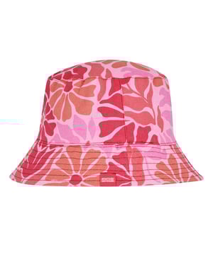 100% Katoen. Ontwerp: All-over print, logo, wilde bloemen. 6 Rij Stitching, Omkeerbaar. Duurzaamheid: BCI goedgekeurd.
