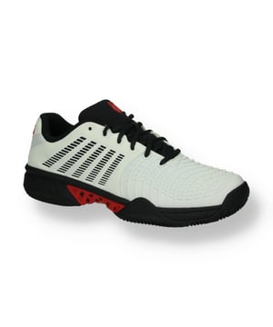 
K-swiss Tennis padel Tennisschoenen van het materiaal en in de kleur 105 Wit-multicolour.