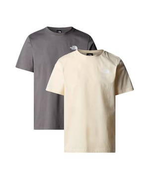 The bestselling T-shirt by The North Face never goes out of style, making it a must for sunny days in the great outdoors.
Features: 
Pressed plastisol print at front and back 
Classic-length short-sleeve t-shirt with crew neck 

100% Cotton Single Jersey / 160.0 G