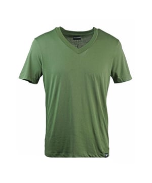 100% Cotton. Design: Plain. Sleeve-Type: Short-Sleeved. Neckline: V Neck. Fit: Regular.