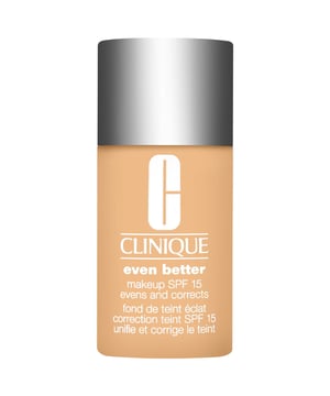Achieve a luminous complexion with Clinique Even Better Makeup SPF15. This innovative foundation not only evens out skin tone but also helps prevent future discoloration while providing essential UV protection. With its lightweight formula, your skin will look brighter and more radiant without feeling heavy. For optimal results, apply after your 3-Step Skin Care System using a foundation brush, starting from the center and blending outward. Easily remove it with your favorite Clinique makeup remover. Perfect for everyday use.
