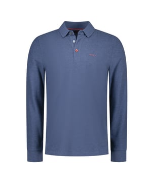 
<p>Heren polo met lange mouw van het merk NZA.</p>
<ul>
<li>Modern fit</li>
<li>100% Katoen</li>
<li>Kleurnummer: 1685</li>
</ul>