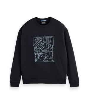 
Scotch & Soda Sweatshirt 181521 in de kleur Grijs
